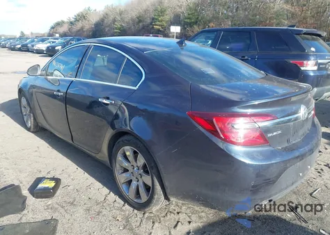 2014 Buick Regal Turbo Premium Ii from USA, damaged, VIN 2G4GR5GXXE9206486